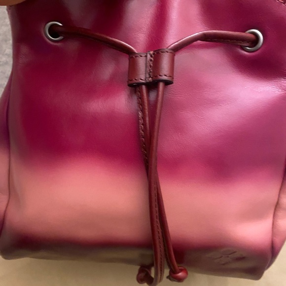 Patricia Nash Pink Ombre Leather Shoulder Bag - Picture 7 of 10